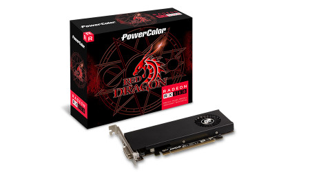 Placa video PowerColor Radeon RX 550 Red Dragon 4GB GDDR5 128-bit Low Profile
