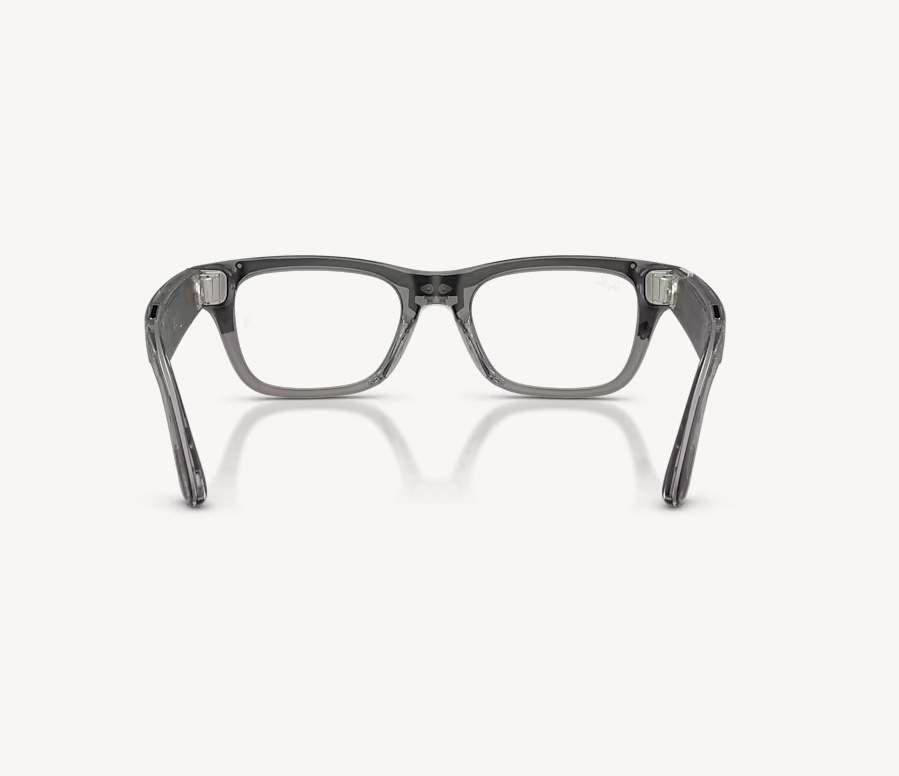 Ray-Ban Meta Blayzer Optics Gen 2 AI Glasses Matte Transparent Ice Grey/Demo - Img 4