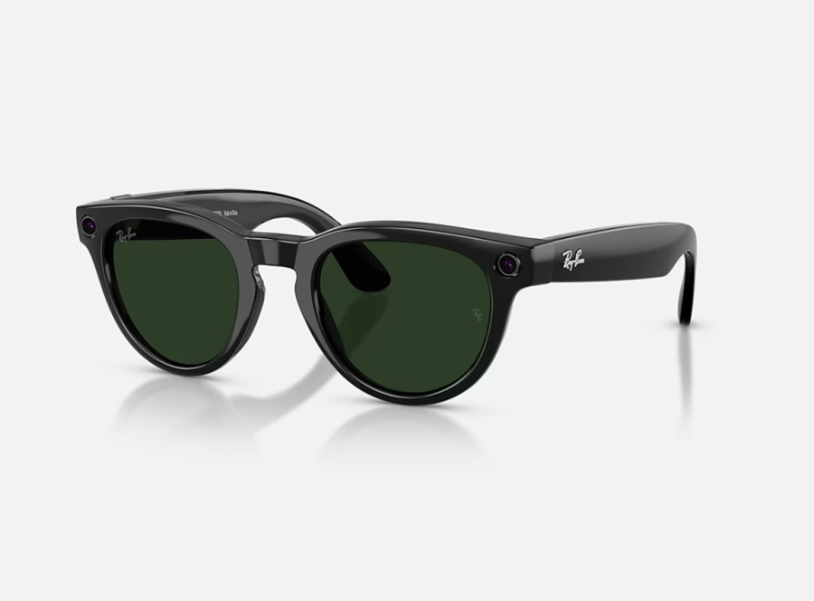 Ray-Ban Meta Headliner Gen 2 High Bridge FIT Shiny Black Graphite Green Transitions 50-23 - Img 2
