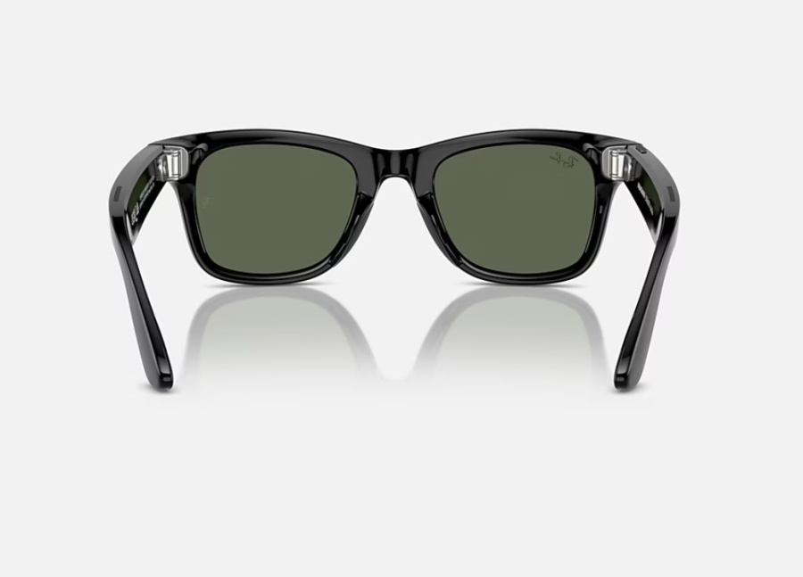 Ray-Ban Meta Wayfarer AI Glasses Shiny Black/G-15 Green - Img 4