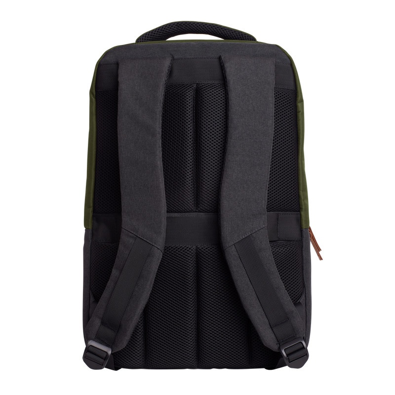 Rucsac laptop Trust Lisboa pentru laptop-uri cu diagonala de 16", material POM, RPET Polyester, RPET twill polyester, volum 23 L, verde - Img 3
