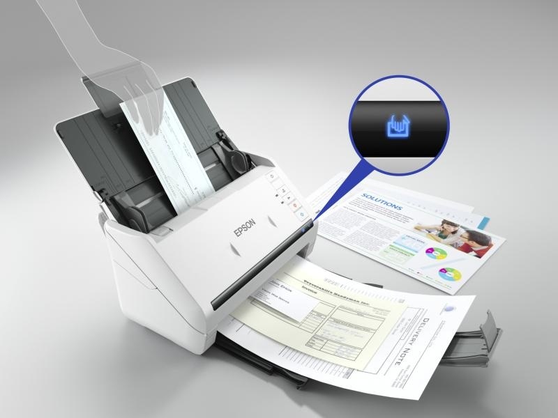 Scanner Epson DS-530II, dimensiune A4, tip sheetfed, viteza scanare: 70 ipm alb-negru si color, rezolutie optica 600x600dpi, ADF Single Pass 50 pagini, duplex, senzor CCD, Scan to Email, Scan to FTP, Scan to Microsoft SharePoint®, Scan to Print, Scan to - Img 4