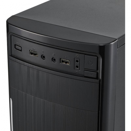 Sistem Desktop PC Horizon Intel Core i3-13100 TRAY 3.4 GHz FCLGA1700, Placa de baza Asus Prime H610M-R LGA1700 2x DDR4 1x VGA 1x HDMI 4x SATA III, Memorie RAM 8GB 2666MHz, SSD 512GB, Carcasa SERIOUX Basic Mid Tower ATX 2x USB - Img 2