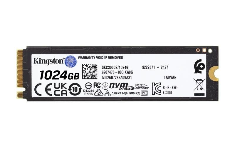 SSD Kingston SKC3000S/1024G, 1TB, M2 , PCIe 4.0 , NVMe - Img 3