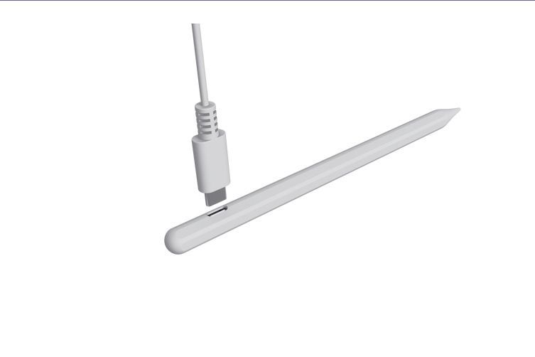 Stilou Trust Kyna Active pentru tableta, alb - Img 2