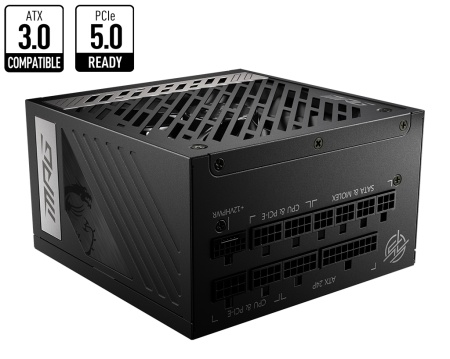 Sursa MSI MPG A850G PCIE5 80+ GOLD Efficiency Rating 80 PLUS Gold (up to 90%) Modular Yes (full modular) Fan Size 135 mm Fan Bearing Fluid Dynamic Bearing Dimensions (DxWxH) 150 x 150 x 86 mm PFC Type Active PFC Input Voltage Range 100-240 Power Watt