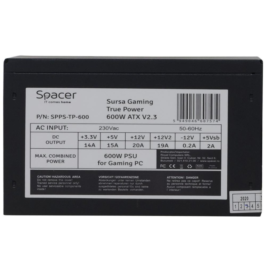 Sursa Spacer ATX True Power TP600 - Img 3