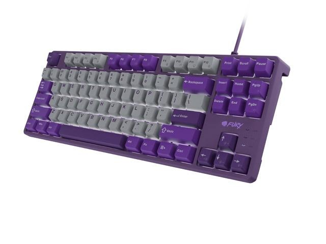 Tastatura Mecanica Gaming Fury Kanabo K2, USB, gri-violet, US - Img 2