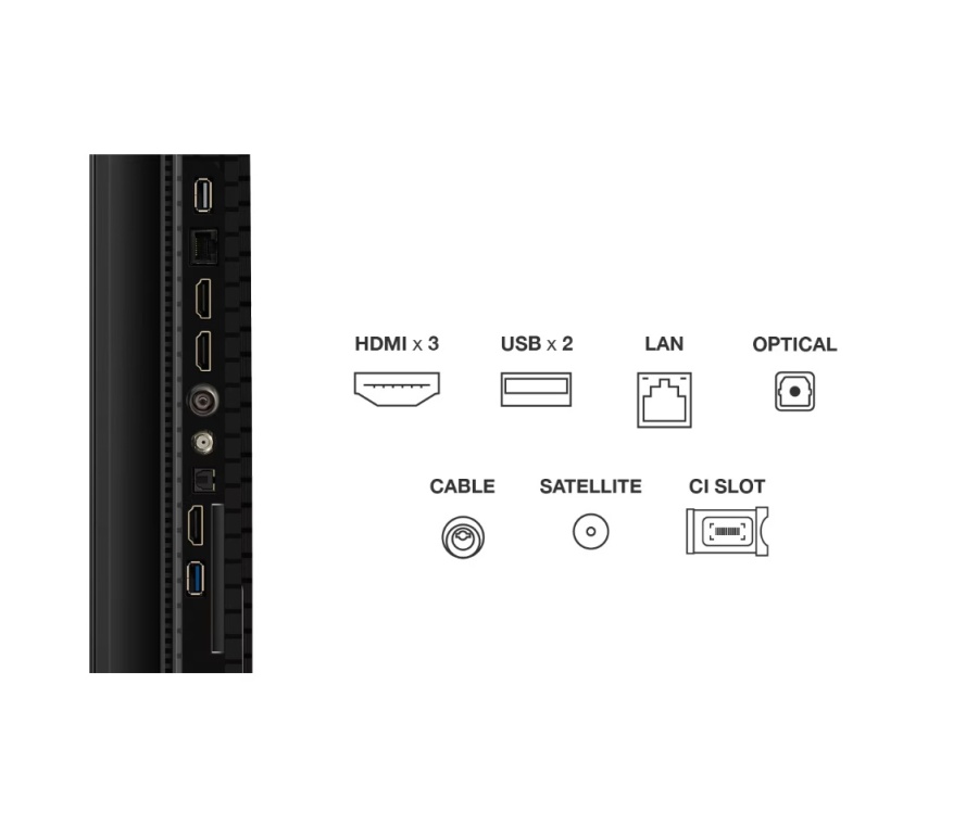 Televizor TCL QLED 65P7K, 164 cm, Smart Google TV, 4K, Clasa F - Img 6