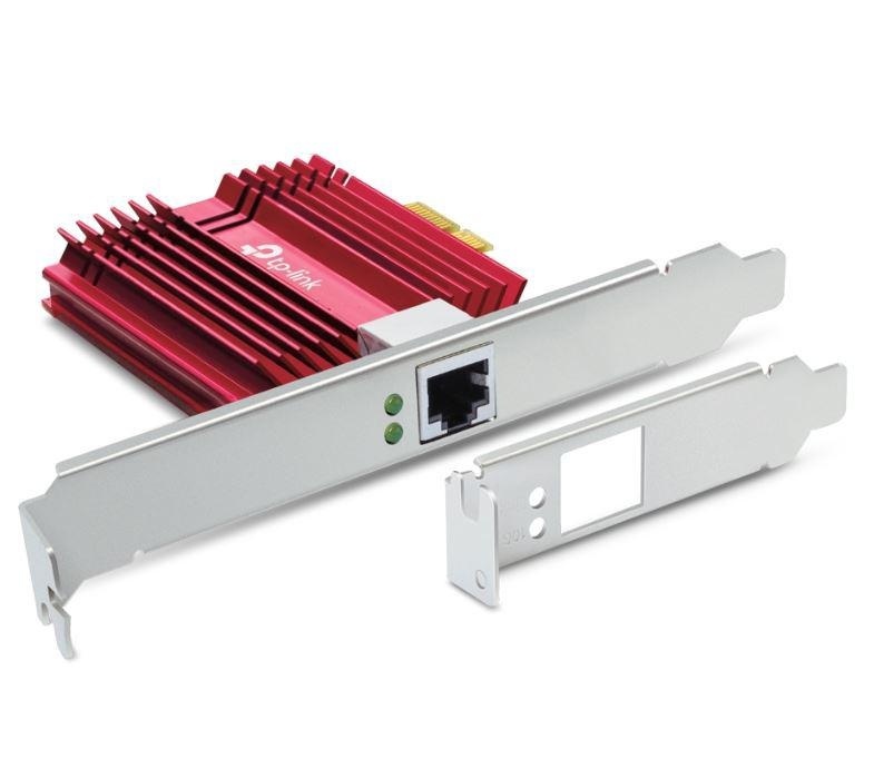 TP-LINK Adaptor de rețea 10 Gbps PCIe, Standarde și Protocoale: IEEE 802.3, IEEE 802.3u, IEEE 802.3ab, IEEE 802.3bz, IEEE802.3an, IEEE802.3az, IEEE 802.3x, Interfață: 1× Slot PCI Express 3.0 ×4, 1× Port RJ45 Gigabit/Megabit, Rate de transfer: 100 Mbps, 1 - Img 2