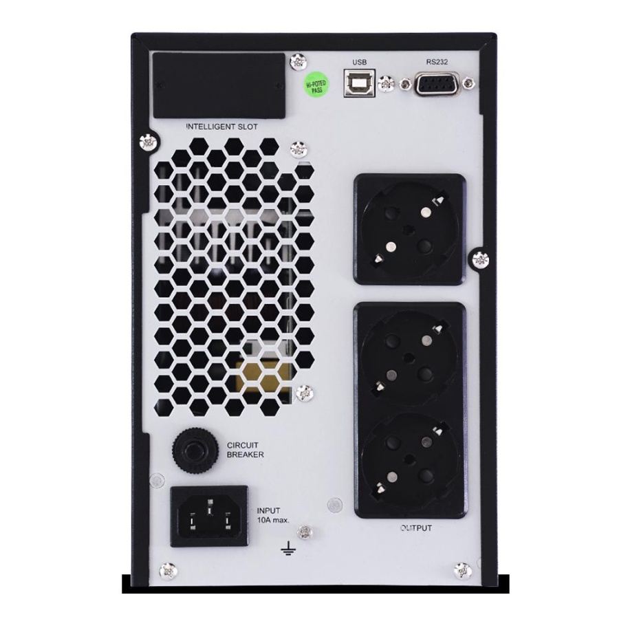 UPS nJoy Aten PRO 1000, 1000VA/800W, On-line (double convension UPS), LCD Display, 3 Prize Schuko cu Protectie, Tower, Smart SNMP &amp; USB &amp; RS- 232, Efficiency up to 88%, Software management - Img 4