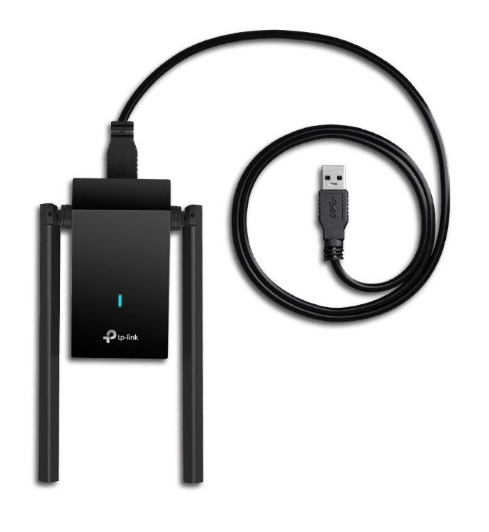 Adaptor wireless TP-Link, ARCHER TX20 PLUS, AX1800, 2 x antene externe Dual-Band 5Ghz, 2.4 Ghz, dimensiuni: 84 × 156.3 × 19.2 mm, Securitate Wireless: WEP, WPA/WPA2/WPA3, WPA-PSK/WPA2-PSK - Img 3