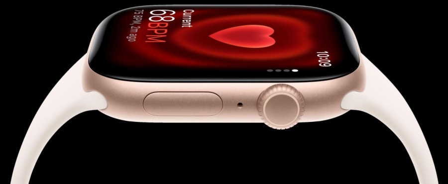 Apple Watch Series 11 GPS + Cellular 42mm Rose Gold Aluminium Case with Light Blush Sport Band - M/L - Img 2
