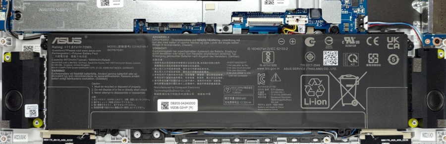 Asus VivoBook Pro 16 OLED K6602HC baterie laptop originala, 70Wh - Img 2