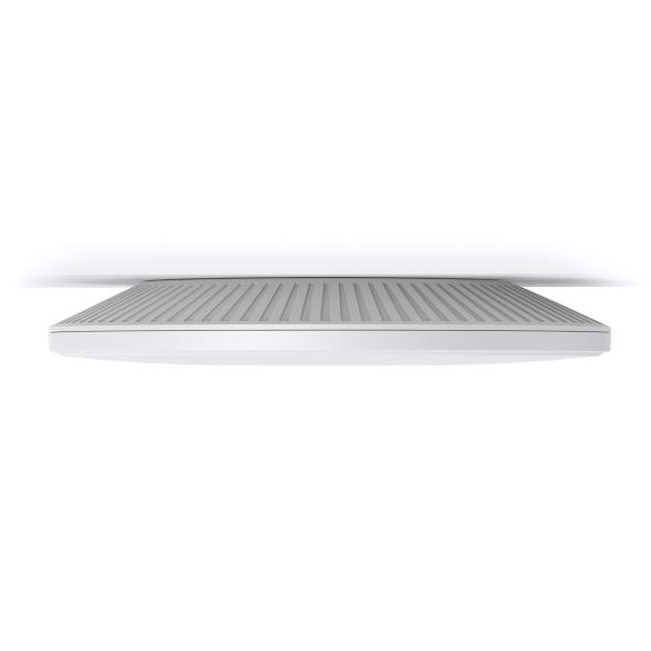 "AX5400 Ceiling Mount Dual-Band Wi-Fi 6 Access Point PORT: 1×2.5 Gigabit RJ45 Port SPEED:574Mbps at 2.4 GHz + 4804 Mbps at 5 GHz FEATURE: 802.3at POE and 12V DC (Power Adapter is not included), 6×Internal Antennas, MU-MIMO, 160MHz Supported, Seamless - Img 2