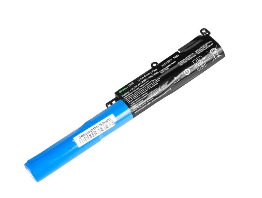 Baterie compatibila Green Cell pentru laptop Asus VivoBook F541NA F541SA K541SC K541NC K541SA K541UJ R541NA R541NC R541SA R541SC R541UA R541UV R541UJ X541NA X541SA X541SC X541UJ X541UV, model Asus A31N1601 - Img 2