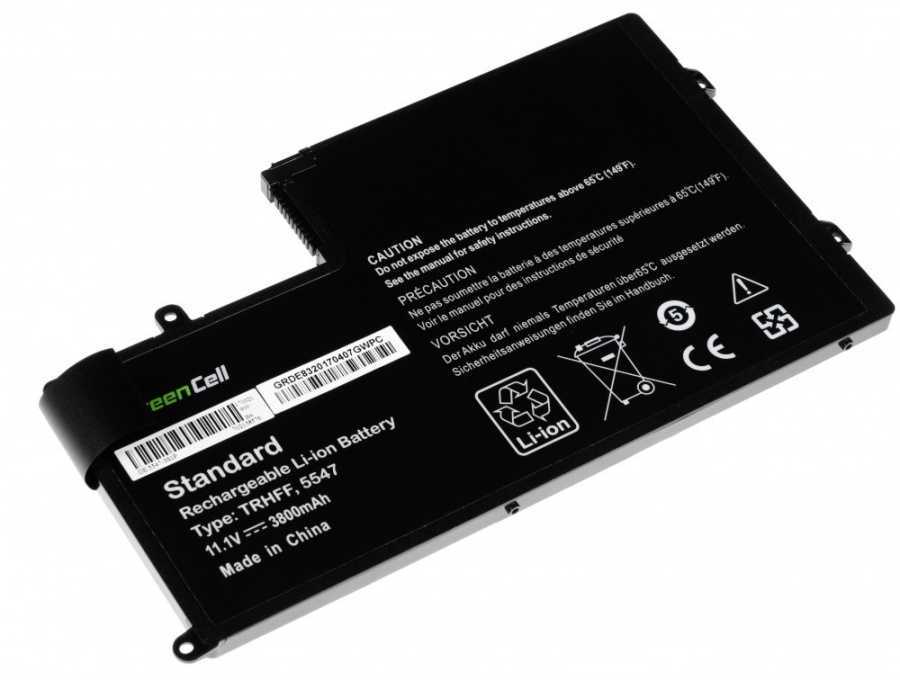 Baterie compatibila Green Cell pentru laptop Dell Inspiron 14 5442 5443 5445 5447, Inspiron 15 5542 5543 5548 5547 5557, Latitude 3450 3550, type Dell TRHFF - Img 2