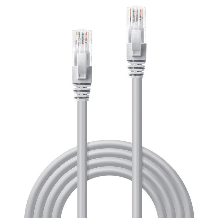 Cablu retea Lindy 3m Cat.6 U/UTP, Grey - Img 3
