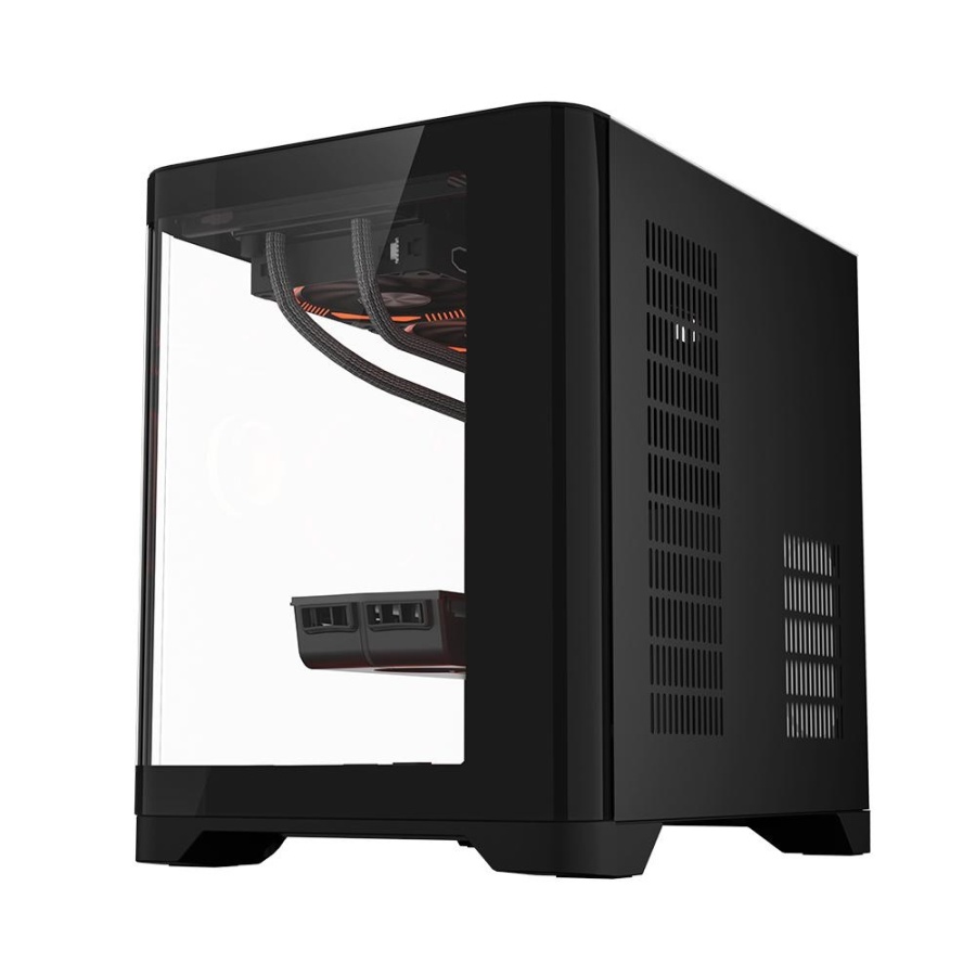 Carcasa 1STPLAYER UV5 Cube Tower ARGB NEGRU - Img 5