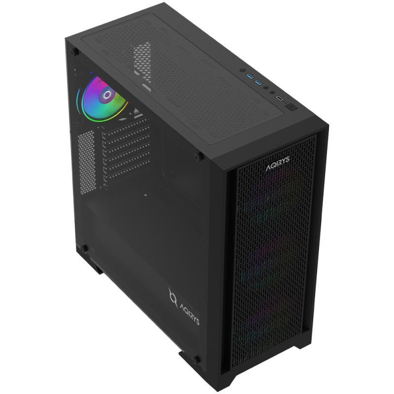 Carcasa AQIRYS Avior, RGB, Mid Tower, Black - Img 12