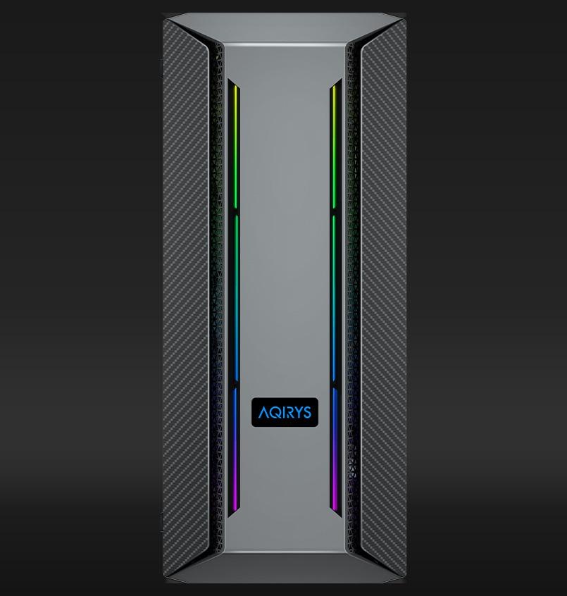 Carcasa AQIRYS MIZAR, RGB, Mid Tower, Black - Img 2