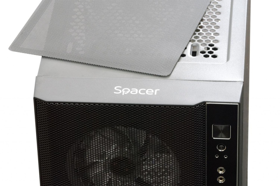 Carcasa Spacer Rainbow, ATX, Mid Tower NEGRU - Img 8