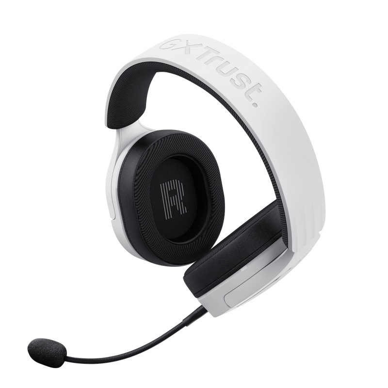 Casti gaming TrustGXT 490P Fayzo cu fir, interfata USB 2.0, frecventa de raspuns 20 Hz - 20.000 Hz, sensivitate 100 dB, alb - Img 2