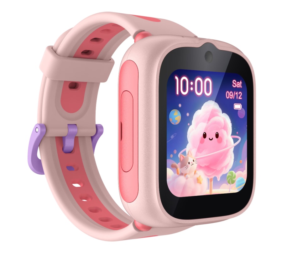 Ceas SmartWatch pentru copii TCL MOVETIME Kids Watch MT48, 1.68", 4G, GPS, IP68 2ATM, Camera 2MP, Cosmic Pink - Img 3