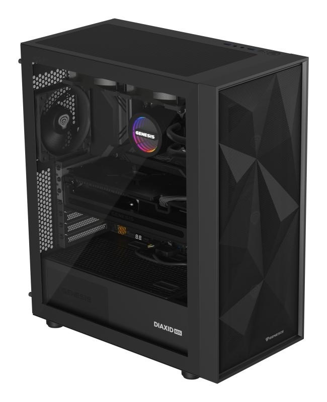 Cooler Procesor GENESIS HYDRIA 240 NEGRU, dimensiune radiator 276x120x27mm, 2 ventilatoare ARGB, Viteza ventilatoare: 500-1550 RPM, Airflow ventilatoare: 80 CFM, Suport AMD: AM4/AM5, suport INTEL: LGA 1151/1156/1150/1200/1700/1851 - Img 12