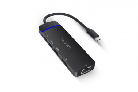 DOCK STATION GearLab GLB235420 5in1 USB-Type C HUB