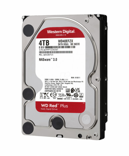 Hard disk WD Red Plus 4TB SATA-III 5400RPM 128MB