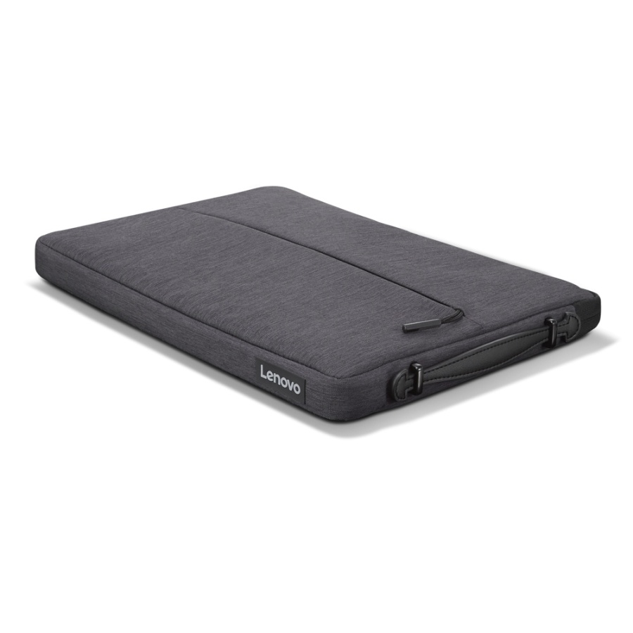 Husa laptop Lenovo Urban 15.6", Negru, Functii: Rezistent la apa, Interior captusit, Numar compartimente interioare: 1, Tip inchidere: Fermoar, Material: Poliester, Dimendiuni (Lungime x Inaltime x Adancime): 395mm x 28mm x 270mm, Greutate: 288g - Img 5