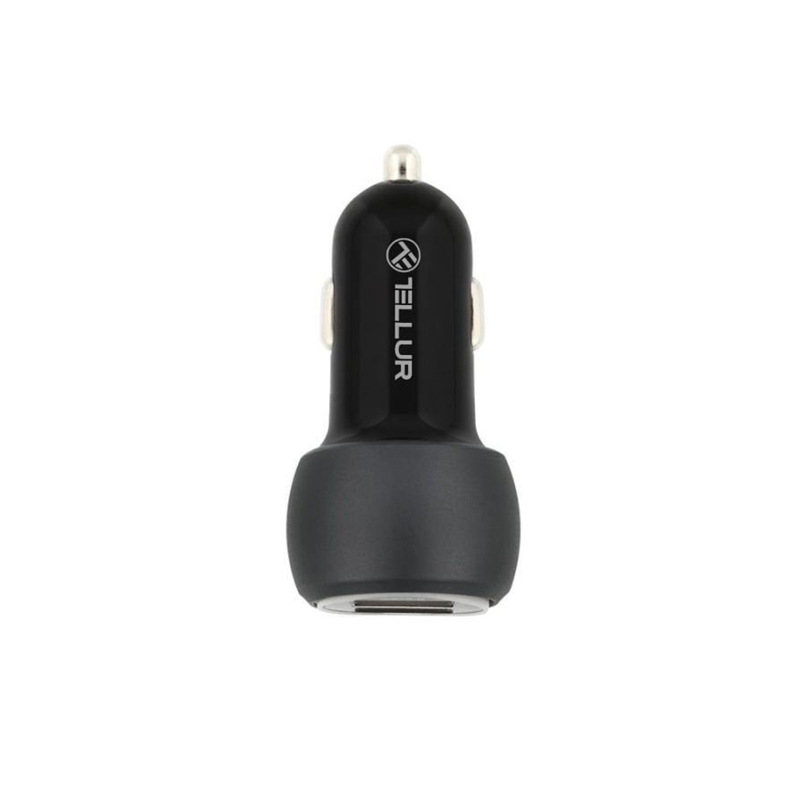 Incarcator auto Tellur FCC8, 6A, 36W (QC 3.0 + QC 3.0), negru - Img 4