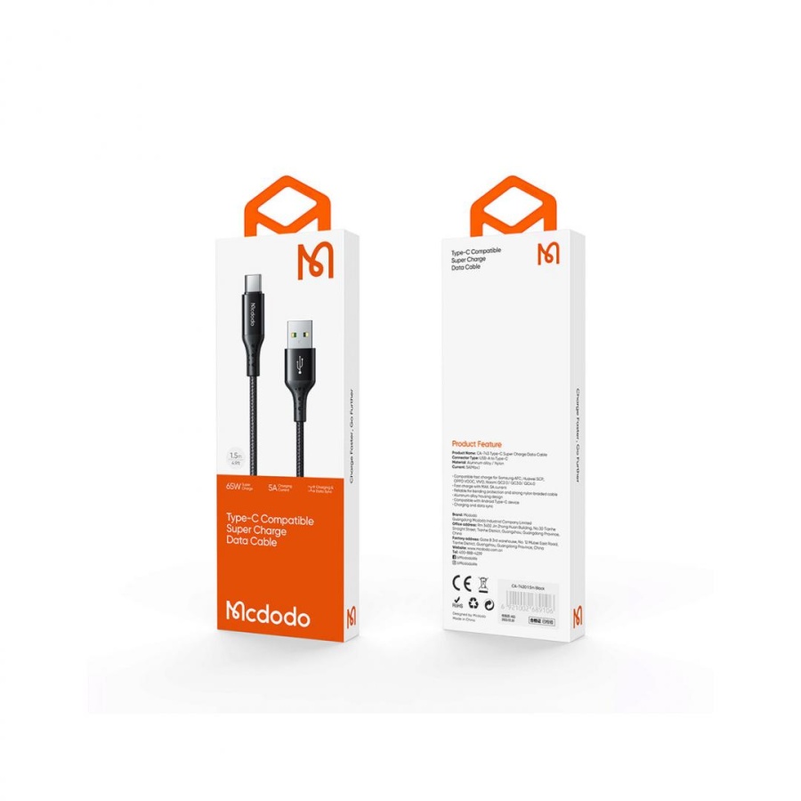 Incarcator MCDODO Nest Series, 65W, 1 port, Negru - Img 2