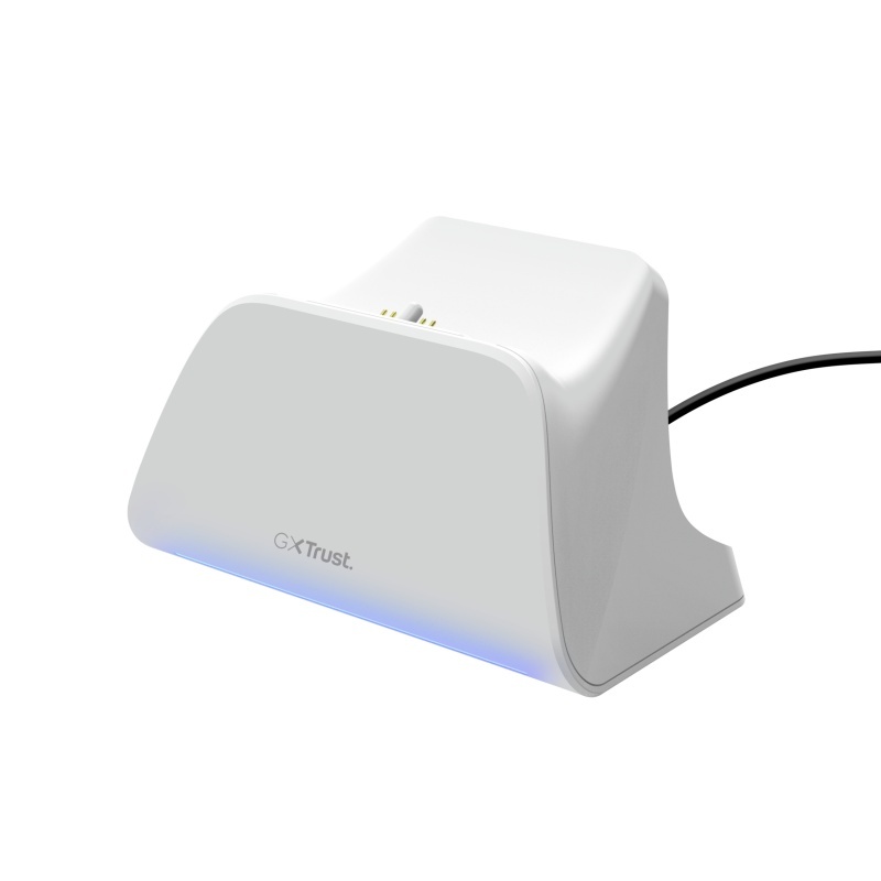 Incarcator pentru controller PS5 Trust GXT 255W, material ABS, alb - Img 3