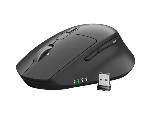 Kit Natec NATEC STINGRAY 2, tastatura wireless tip membrana, 109 taste, mouse wireless, rezolutie maxima 1400 DPI, senzor Blue Sense, negru - Img 5