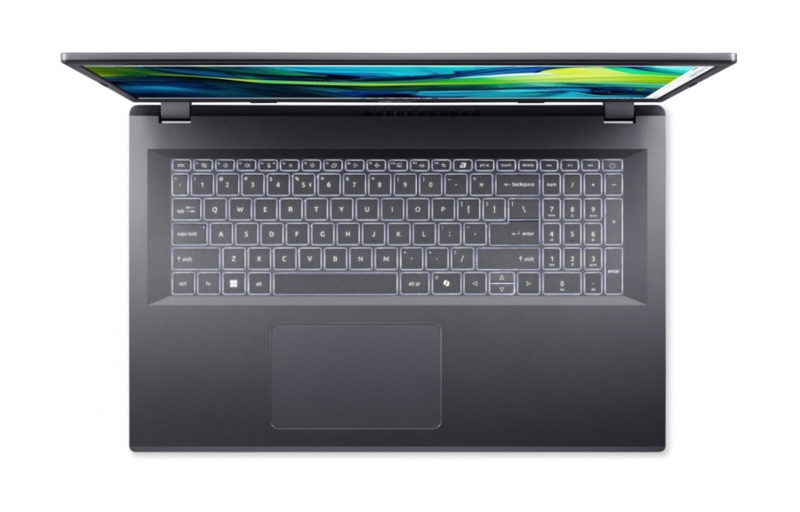 Laptop Acer Aspire 17 A17-51M, 17.3 inches (43,94 cm), Acer ComfyView™ Full HD IPS Display with LED-Backlight (non-glare), 1920 x 1080, 16:9, Intel® Core™ 5 processor 120U, 1.4 GHz base clock (Up to 5.0 GHz max. performance clock rate), 12 MB Intel® - Img 4
