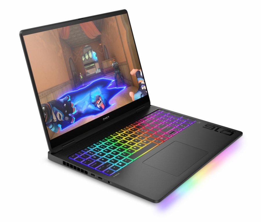Laptop HP OMEN 16-ah0005nn cu procesor Intel Core U7-255HX 20-Core (2.4GHz, up to 5.2GHz, 30MB), 16.0 inch WQXGA, NVIDIA GeForce RTX 5080 16GB, 64GB DDR5, SSD, 1TB PCIe Gen4 NVMe, Free DOS, Shadow Black - Img 7