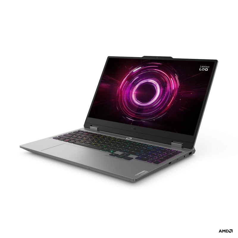 Laptop Lenovo Gaming LOQ 15AHP10, 15.6" FHD (1920x1080) IPS 300nits Anti-glare, 100% sRGB, 144Hz, G-SYNC®, AMD Ryzen™ 7 250 (8C / 16T, 3.3 / 5.1GHz, 8MB L2 / 16MB L3), video NVIDIA® GeForce RTX™ 5060 8GB GDDR7, Boost Clock 2497MHz, TGP 100W, 572 AI TOPS, - Img 3