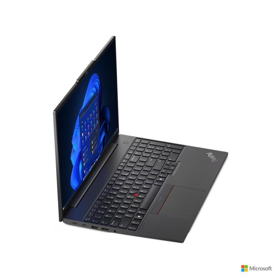 Laptop Lenovo ThinkPad E16 Gen 2 (Intel); 16" WUXGA (1920x1200) IPS 300nits Anti-glare, 45% NTSC; Intel® Core™ Ultra 5 125U, 12C (2P + 8E + 2LPE) / 14T, Max Turbo up to 4.3GHz, 12MB; RAM 16GB SO-DIMM DDR5-5600, 512GB SSD; 3YO; DOS - Img 2