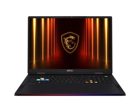 Laptop MSI Gaming Raider A18 HX A9WIG-056RO, 18" UHD+ (3840x2400), MiniLED, 120Hz, AMD Ryzen™ 9 9955HX3D Processor, 16 core, 32 thread, 144MB cache, Max Turbo Frequency 5.4 GHz, video dedicat NVIDIA® GeForce RTX™ 5080 Laptop GPU powers advanced AI with