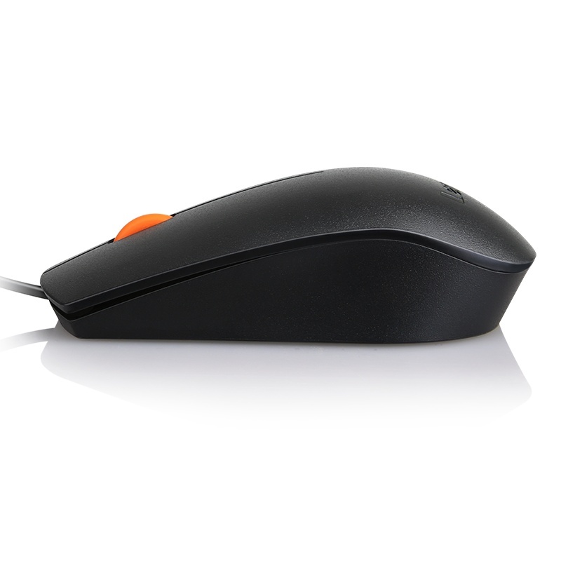 Lenovo 300 USB Combo Keyboard &amp; Mouse, Senzor mouse: Optic, Rezolutie (dpi): 1600 dpi, Tipul conexiunii: USB, Lungime/Tip cablu: 1.80m, Culoare: Negru, Dimensiune: Mouse - 34 mm (1,33 inchi), tastatură - 20 mm x Mouse - 63 mm (2,44 inchi), tastatură - - Img 5