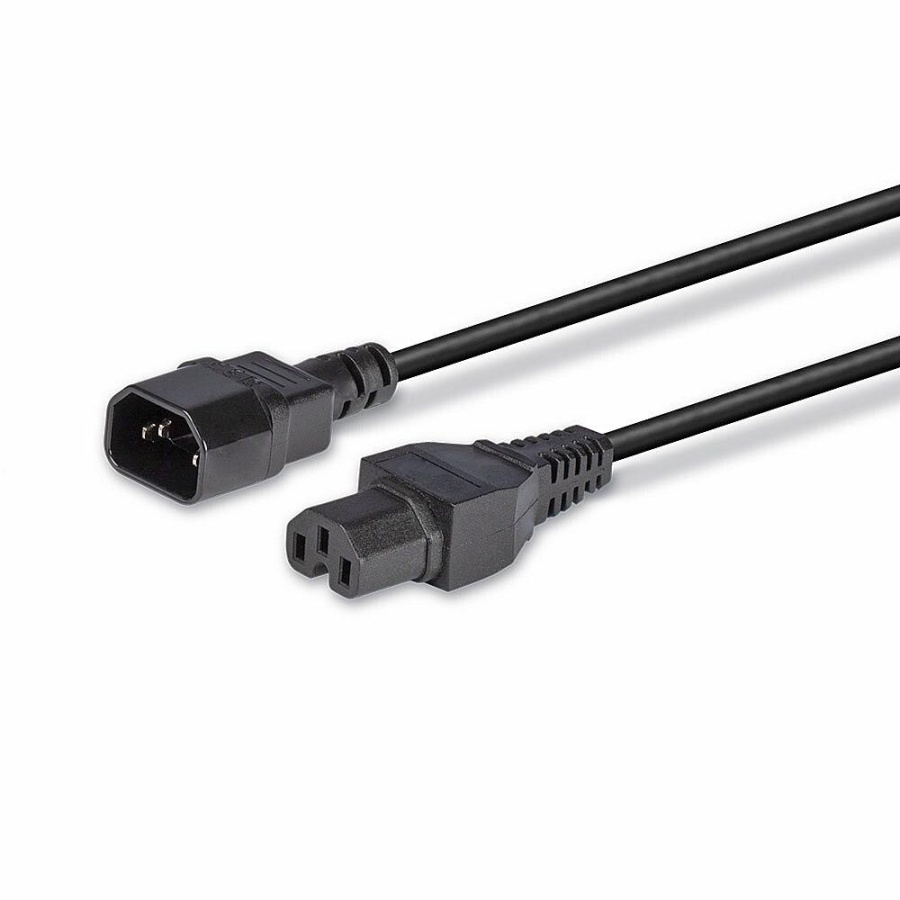 Lindy Extensie Cablu Alimentare 2m C14 to C15 - Img 2