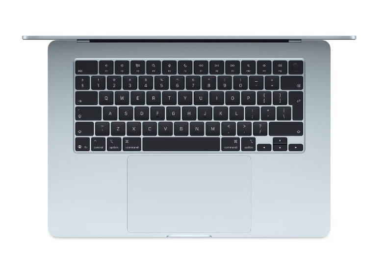 MacBook Air 15.3" Retina/Apple M4 (CPU 10-core, GPU 10-core, Neural Engine16-core)/24GB/512GB - Sky Blue - INT KB (2025) - Img 2