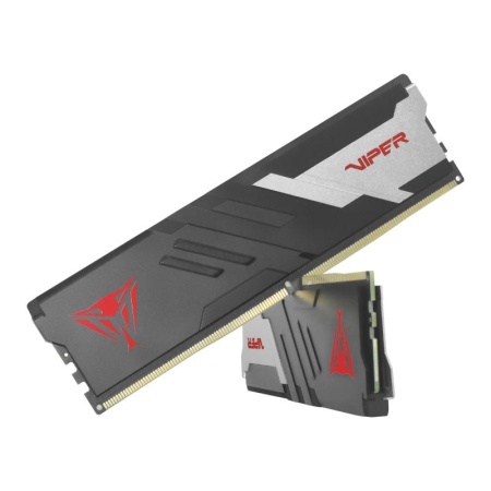 Memorie RAM PATRIOT VIPER VENOM 64GB (2x32GB) DDR5, 6400MHz, CL32, 1.40V, XMP3.0, Kit of 2, gri - Img 6