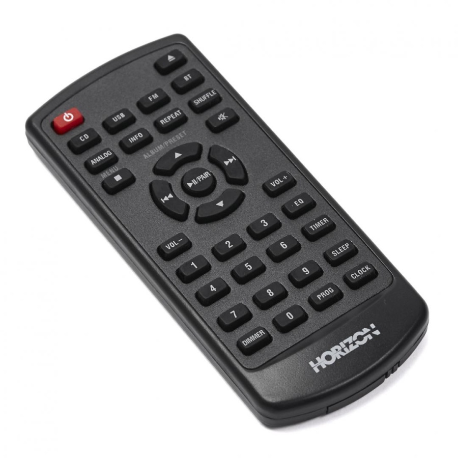 Microsistem HiFi Horizon Acustico HAV-M7700, 2.0, 50W, BT, negru - Img 2