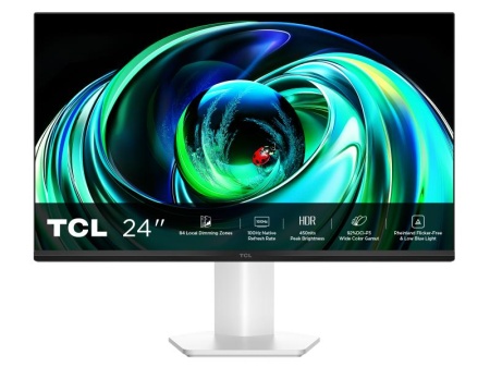 Monitor Gaming QD-Mini LED TCL 24G54, 23.8&quot;, Full HD (1920x1080), 100Hz, 5ms, HDR450, HDMI, VGA, Jack - Img 8