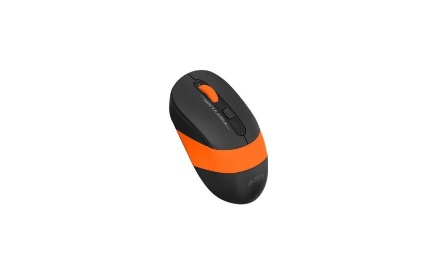Mouse A4tech, gaming, wireless, optic, 2000 dpi, negru / portocaliu - Img 3
