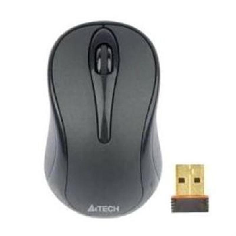 MOUSE A4tech, PC sau NB, wireless, 2.4GHz, optic, 1000 dpi, butoane/scroll 3/1, , gri - Img 2