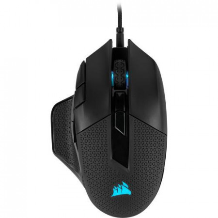 Mouse Gaming Corsair NIGHTSWORD RGB Tunable FPS/MOBA, 18,000 DPI Optical 8 butoane programabile 4 Zone RGB